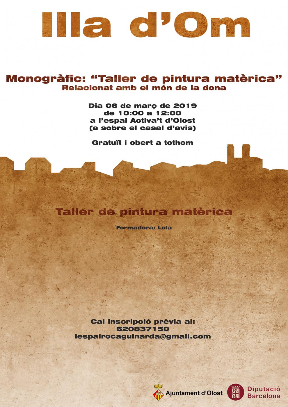 Taller monogràfic del projecte Illa d'Om: